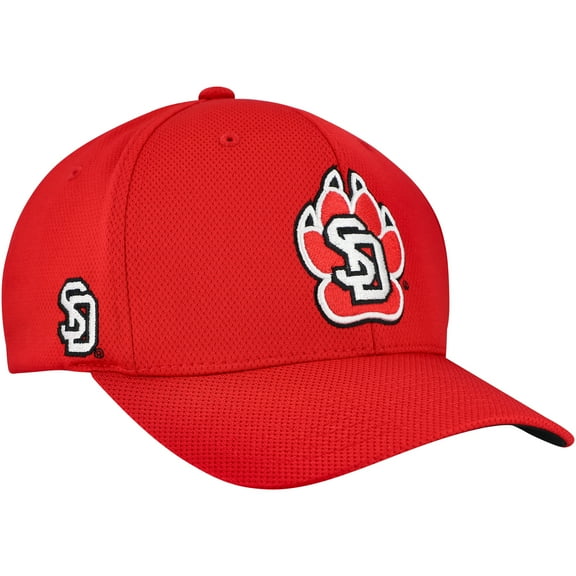 Men's-Top of the World  Red South Dakota Coyotes Reflex Performance Flex Hat