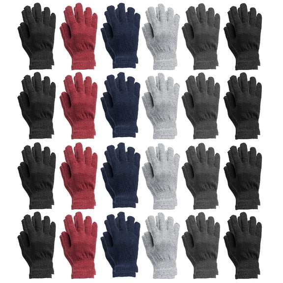 Yacht & Smith Wholesale Bulk Winter Gloves For Men Woman, Bulk Pack Warm Winter Thermal Gloves