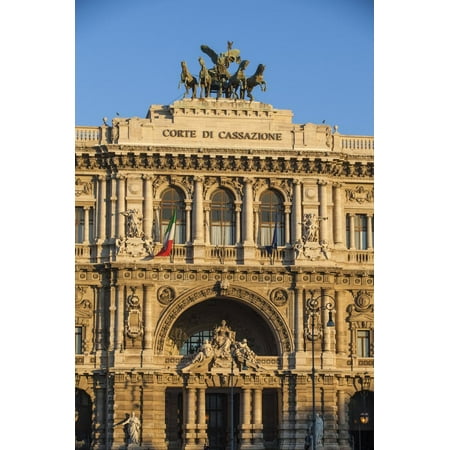 Italy, Lazio, Rome, the Palace of Justice - the Seat of the Supreme Court Print Wall Art By Jane (Best Supreme Court Justices)