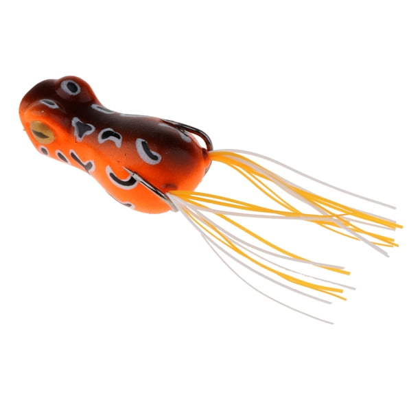 Señuelo artificial Frog Crankbaits Sunnimix naranja Señuelos de pesca de rana