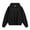 Black, variant on Men's Casual Hoodie Streetwear Korean Style Oversized Pullover Sweatshirt Long Sleeve Comfortable Hooded Jacket For Daily Wear Mens Hooded Sweatshirt