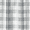 Grey, variant on Your Zone Gingham Plaid Blackout Curtain Panel Pair, Set of 2, Gray, 37" W x 84" L