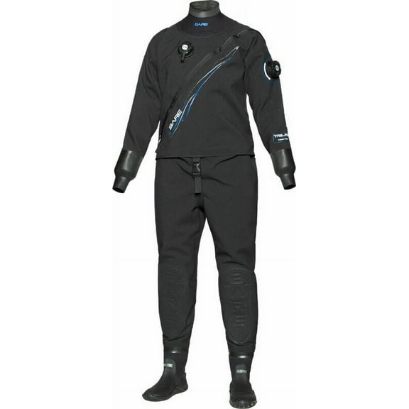 Trilam Tech Dry Suit, Womens, Black - XS