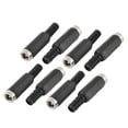 thumbnail image 4 of 8pcs 5.5mm x 2.1mm Plastic Housing Female DC Power Inline Plug Coupler Connector, 4 of 4
