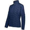 thumbnail image 3 of Holloway Sportswear S Womens Repreve® Eco Jacket Navy 229716, 3 of 5