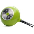 thumbnail image 3 of 12" Green Ceramic Wok by Ozeri, with Smooth Ceramic Non-Stick Coating (100% and Free), 3 of 7