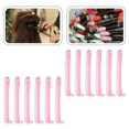 thumbnail image 4 of Pink Plastic Curling Rods for Hair Styling 24pcs Practical Home DIY Salon Use Safe Easy Perm Tools, 4 of 9
