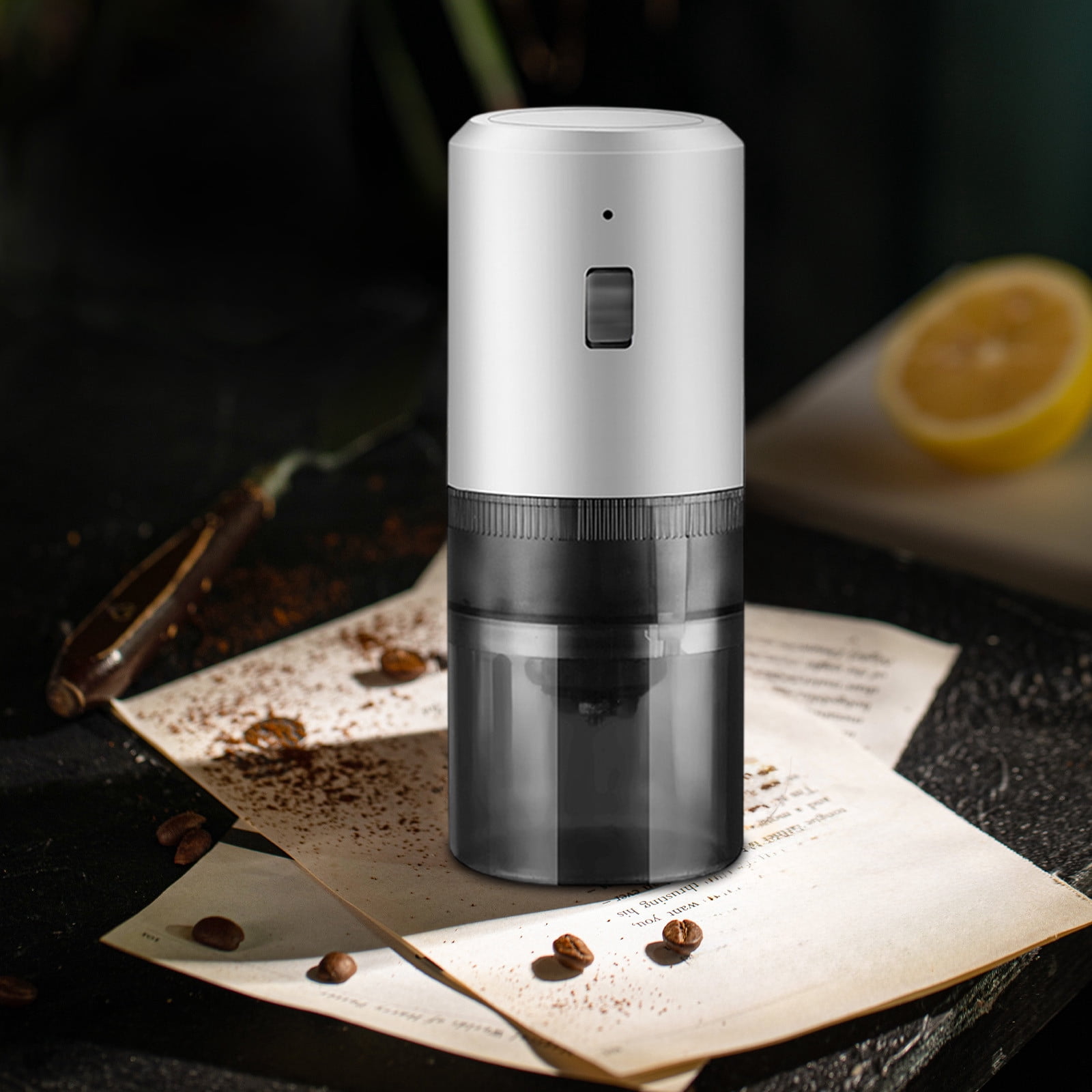 RBCKVXZ Dynamoelectric Coarse And Fine Adjustable Coffee Grinder Portable Home Grinder UsB Rechargeable Coffee Grinder