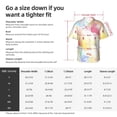 thumbnail image 5 of Lsque Sanrio Pattern Hawaiian Shirt for Men Unisex Summer Beach Casual Short Sleeve Cotton Linen Button Down Shirts-X-Large, 5 of 6