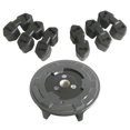 thumbnail image 3 of Steel Compressor Clutch Hub Spare Parts cessories for 5SL12C , Hub and Hub and Rubber, 3 of 8