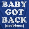 thumbnail image 2 of Womens Baby Got Back Problems T Shirt Funny Back Pain Song Parody Joke Tee for Ladies Womens Graphic Tees, 2 of 9