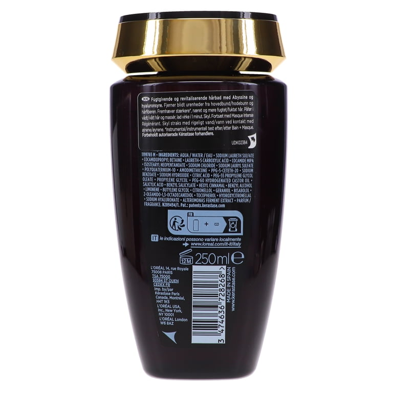 Kérastase Bain Regenerant Shampoo, 8.45 oz for Nourished Hair Care