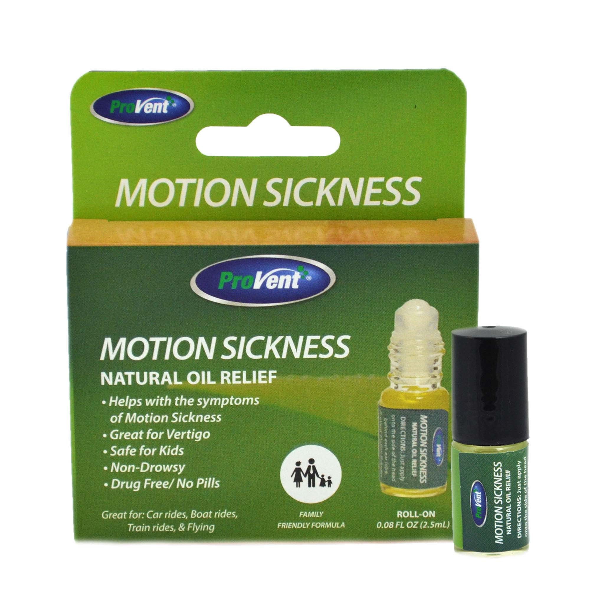 ProVent Motion Sickness RollOn Natural Relief, .08 Oz