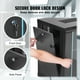 thumbnail image 4 of Gabinete de servidor de red de montaje en pared VEVOR 12U, 15.5 '' de profundidad, Gabinete de gabinete de rack de servidor, 200 lbs Max. Capacidad de carga montada en el suelo, 4 of 8