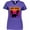 Purple, variant on Inktastic San Diego California Sunset Women's V-Neck T-Shirt