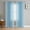 Blue, variant on Turquoise Ombre Semi Sheer Window Curtains 45 Inches Long, Farmhouse Teal Gradient Modern Art Rod Pocket Voile Silky Chiffon Curtain Treatment Drapes for Kitchen, Living Room, 52"x45", 2 Panels