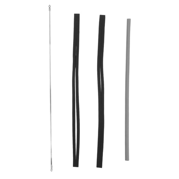 Juego de juntas de espuma de repuesto para sellador al vacío, con cable calefactor y tira de silicona, kit de sellado a prueba de fugas para reparación de máquinas de vacío.