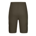 thumbnail image 6 of Men's Cargo Shorts Casual Solid Color Pants Multi-Pockets Drawstring Loose Straight-Leg Workwear Shorts Outdoor Fitness Running Short Pants, 6 of 6