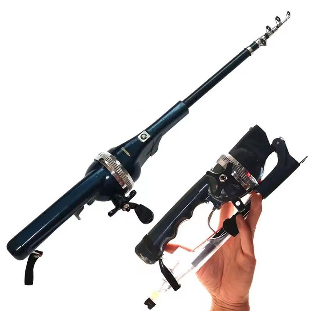 Folding Fishing Pole Telescopic Spinning Rod Outdoor Fishing Gifts for Men