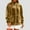 *Gold, variant on ClodeEU Womens Velour Sweatsuits ,Outfits Full Zip Lapel Lounge Jackets with Pockets Gold,Womens Plus S