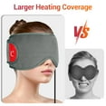 thumbnail image 6 of Comfytemp Heated Eye Mask, Adjustable Warm Compress for Dry Eyes Relief with 3 Heat and Timer Settings, Gray, 6 of 9