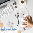 thumbnail image 4 of Flowerlet Mousepad Gaming Pad Mouse Waterproof No Slip for Office Home Work Gaming Gift Tables Mouse Pad Rubber Base Mousepad with Stitched Edges 35.4x15.7inches, 4 of 7