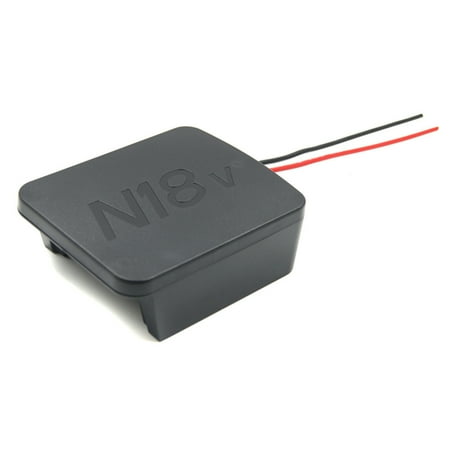 

pinshui DIY Battery Adapter for Milwaukee M18 18V Convert to Dock Power 12AWG Digital Accessory New