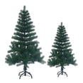 thumbnail image 1 of Artificial Christmas Tree 1.5 1.8 2.1m with Metal Tripod PVC Easy Assembly Holiday Party New Year Decoration Hotel Home Outdoor, 1 of 4