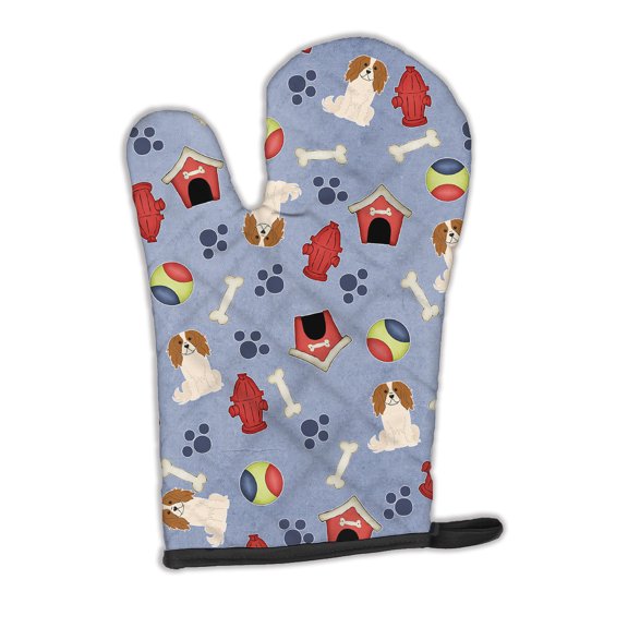 Carolines Treasures BB2671OVMT Dog House Collection Cavalier Spaniel Oven Mitt Large multicolor