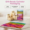 thumbnail image 7 of Lavendar Fields Pink Sky Puzzle 1000 Piece Rectangular Tube Gift Jigsaw Puzzle, 7 of 7