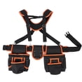 thumbnail image 2 of Waist Tool Organizer, Reinforced Rivets Electrician Tool Bag  for Construction Site, 2 of 7