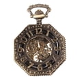 thumbnail image 4 of Delicate Roman Vintage Hollow Mechanical Pocket Watch for Decoration Use (Bronze), 4 of 5