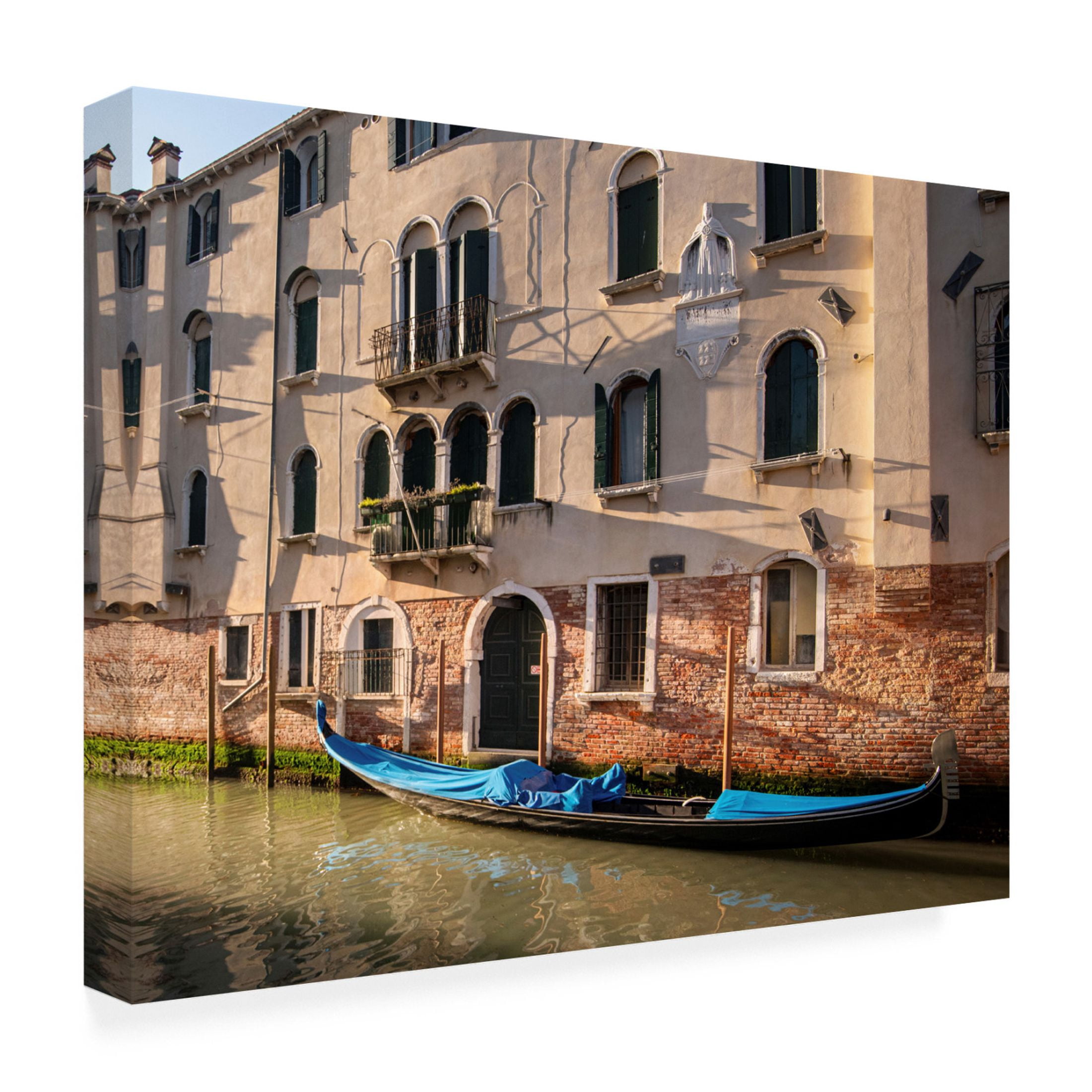 Canvas Wall Art - Danny Head 'Good Morning Venice' Wall Art for Living Room, Bedroom, or Office Décor by Trademark Fine Art - 19 x 14 Inches