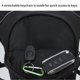 thumbnail image 5 of Waist Pack, Large Capacity Waterproof Motorcycle Drop Leg Bag for Men Adjustable Oxford Thigh Pack with Reflective Strips Dark Grey, 5 of 5
