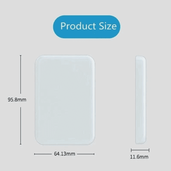10000mAh Magnetic Wireless Power Bank – Portable Battery Pack Fast Charger for Smartphones
