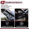 thumbnail image 5 of Unique Bargains Hood Hinge Set for Toyota Highlander 2019-2024 - Left Side Of The Hood Bonnet Bracket 534200E250 Durable Iron Hood Hinge 1 pcs, 5 of 7