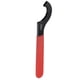 thumbnail image 4 of Llave de gancho en C para sujeción de torno Tuerca de mandril ER25 con mango rojo antideslizante 2 piezas, 4 of 4