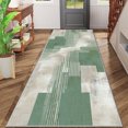 thumbnail image 2 of 2x6 FT Kitchen Runner Rugs Non Skid Washable, Faux Wool Rug Runners for Hallways Bathroom Carpet Runner, Soft Indoor Modern Floor Rug for Entryway Laundry Room, 2 of 11
