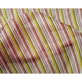 thumbnail image 3 of oneOone Silk Tabby Fabric Multicolor Stripe Print Sewing Fabric BTY 42 Inch Wide, 3 of 3