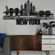 thumbnail image 3 of Cuadro Decorativo de Metal con Diseño NY Mediano, 3 of 4