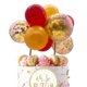 thumbnail image 5 of Bearachild 15 Uds pastel Topper hogar boda fiesta pastel globo cinta pajitas decoración pastelería decoración zafiro globo cumpleaños fiesta Decoración Kits de decoración para fiestas 4# Bearachild HA000209-04, 5 of 6