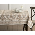 thumbnail image 5 of Maison d' Hermine Allure 100% Cotton Tablecloth for Kitchen Dining | Tabletop | Decoration | Parties | Weddings | Thanksgiving/Christmas (Square, 54 Inch by 54 Inch)., 5 of 6