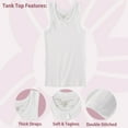 thumbnail image 4 of Cyndeelee Girls 2-14 Cotton Tank Tops, 3-Pack, 4 of 5