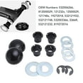thumbnail image 3 of Steering Spindle Axle Bushing Rebuild Kit, 532006266 Enhanced Handling High Durability with Ring Clip Washer for Huskee Mowers, 3 of 7