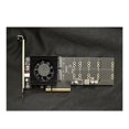thumbnail image 5 of Adaptador de Tarjeta de Expansión PCIe PLX88024 Quad 4 M.2 NVMe A PCIe 4.0 X8 con Disipador Térmico 2xM.2 Nvme4.0X4 128GT/S, 5 of 5