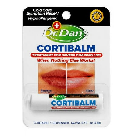 Dr. Dans CortiBalm Lip Balm, .15 oz