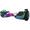 Iridescent, variant on Hover-1 Helix Electric Hoverboard with Lights & Bluetooth Speaker; Children 8+ 160 lbs - Black