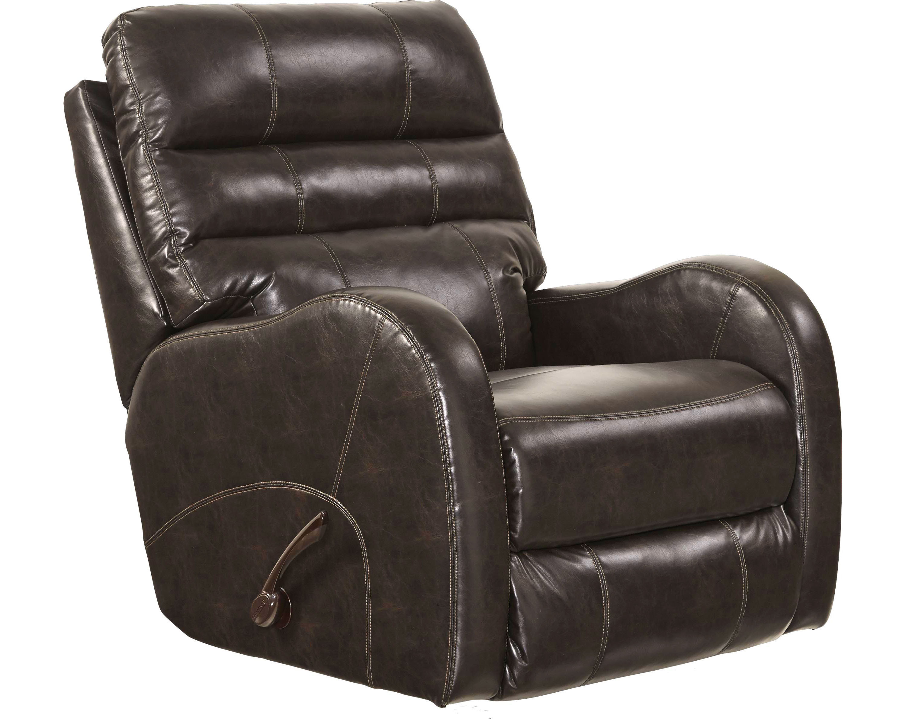 Catnapper Searcy Rocker Recliner in Coffee