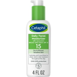 Cetaphil Daily Facial Moisturizer with SPF15, For Sensitive Skin, 4 oz