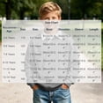 thumbnail image 3 of BLVB Boys Girls Long Sleeve Sweatshirts Kids Button Collared School Uniform Tops Drop Shoulder Pullover 3-14Y(Gray,3-4 Years), 3 of 8